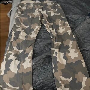Old Navy Brown and Tan Boot Cut Pants